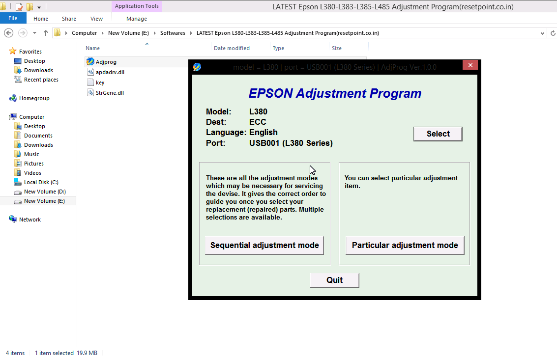 epson l380 adjustment program free download cracked
